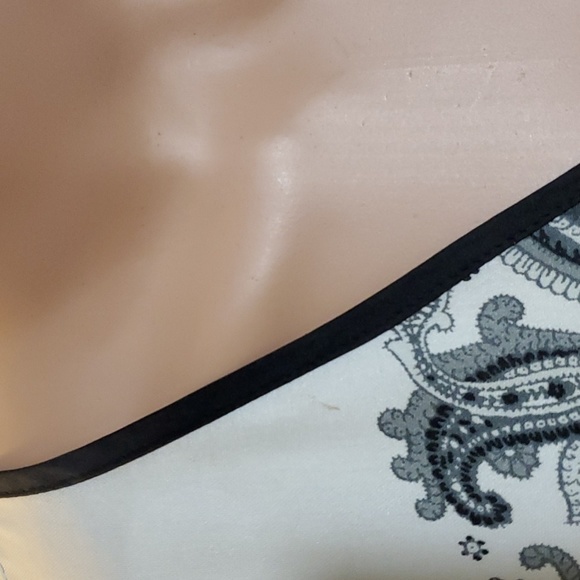 Michael Kors kimono printed blouse size s/m with belt - Picture 4 of 6